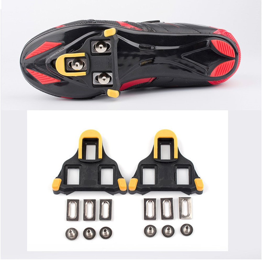 1 Pair Road Bike Shoes Cleats Locking Pedal Splints Cycling Delta Pedals Cleat For Mountain Bikes Riding System Shoes