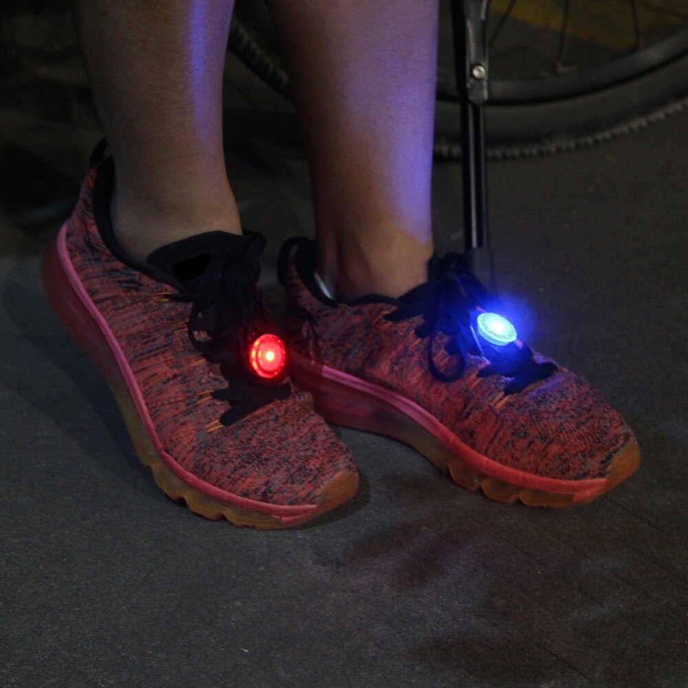 1 PC Bike Light Cycling LED Outdoor Sports Night Safety Running Mini bike light Flashing Shoes Warning Lamp Walking LED Torch