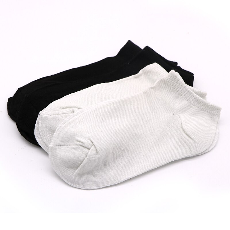 10/20/30Pair Casual Boat Socks Solid Color Socks Shallow Mouth Breathable Soft Socks Unisex Women's Shoes Ankle Socks Wholesale