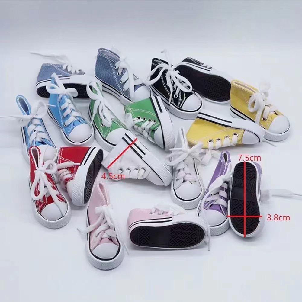 1/3 Doll Canvas Shoes DIY Dress Up Accessories Fashion Shoes Fit 60 CM SD BJD Doll For Children Toys Girl Gift