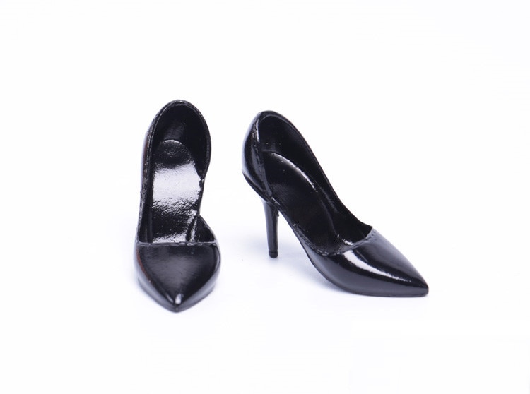 1/6 Scale Female Figure Accessory Soft Plastic Shoes High-heeled Shoes Model For 12'' Woman Action Figure