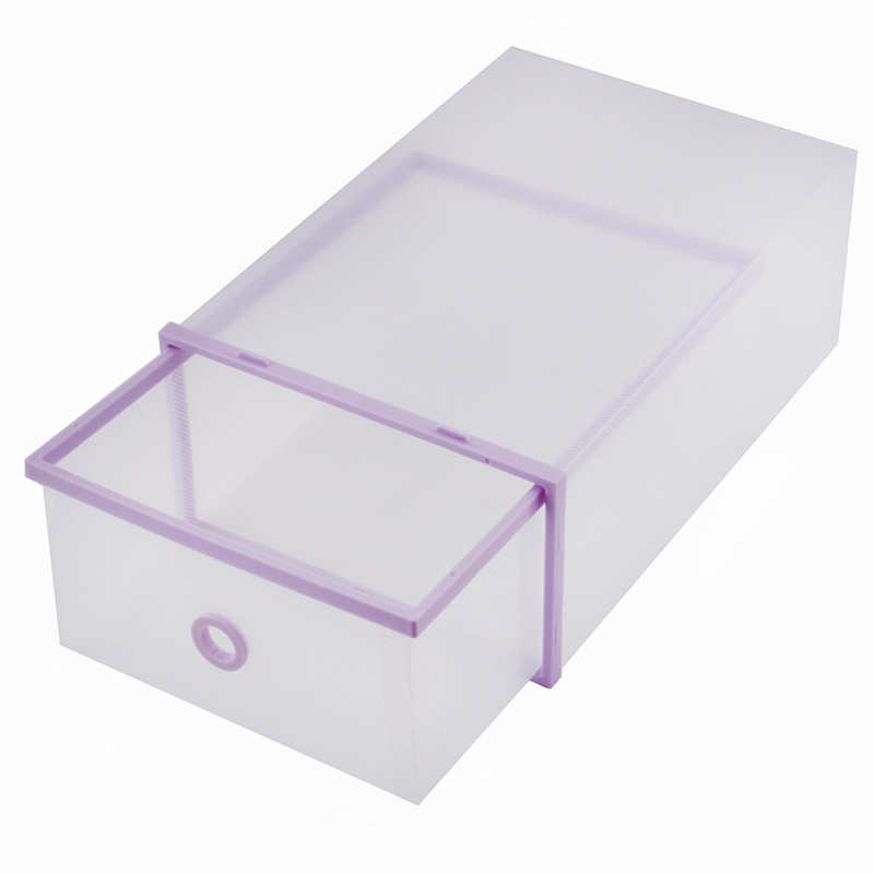 1/6pcs Transparent Shoe Box Storage Clear Plastic Shoe Boxes Foldable Shoes Case Holder Shoebox Transparent Shoes Organizer