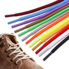 1Pair Round Shoelaces Solid Color Boot Shoe laces Boots shoes Laces For Sneaker