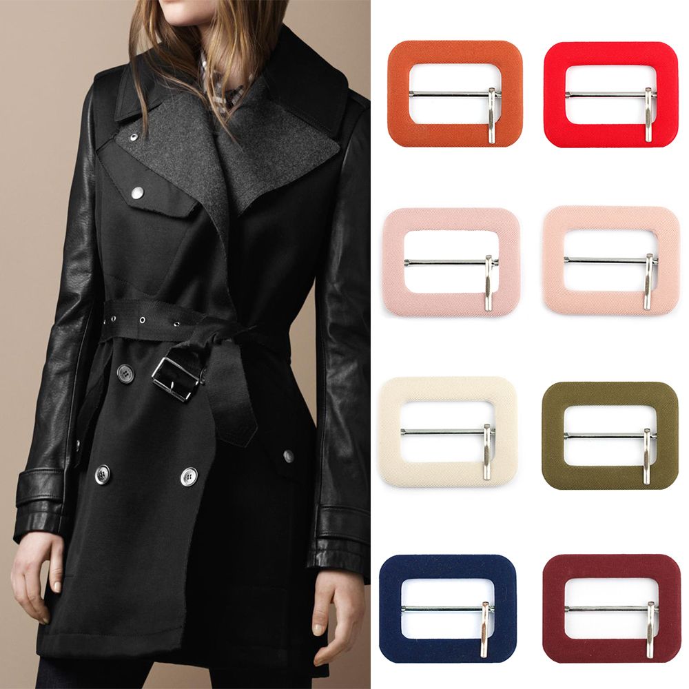 1pc Belt Buckles Color Coat Waist Cuff Adjustment Buckles Suit Dress Decorative Sewing Accessories for Handbags NEW