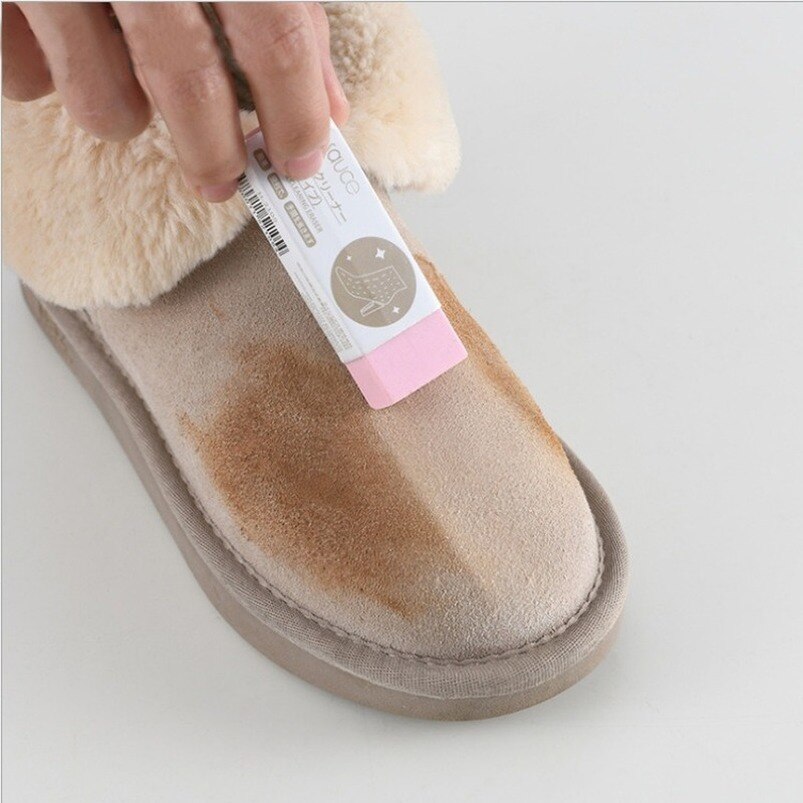 1Pc Cleaning Eraser Suede Sheepskin Matte Leather And Leather Fabric Care Shoes Care Leather Cleaner Sneakers Care