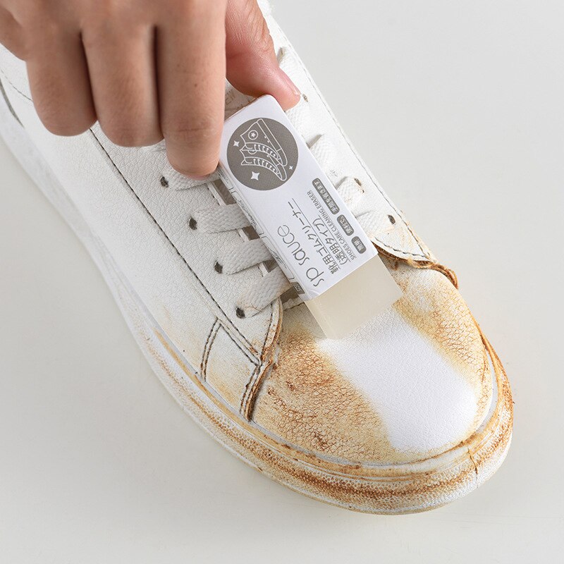 1Pcs Shoe Cleaning Eraser Suede Sheepskin Leather Shoes Clean Care Shoe Brush Stain Cleaner Strong Decontamination Kit Sneakers
