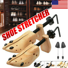 2-Way Wooden Adjustable Shoe Stretcher Expander Men Women Boot Size US 6-13
