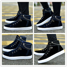 2018 New Fashion Men's Casual High Top Sport Sneakers Athletic Running Shoes