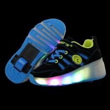 2021 Luminous Sneakers With Wheels Glowing Shoes LED Light Up Shoes For Boy Girl