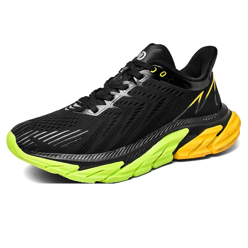 2021 Men's Fashion Sports Shoes Shock Absorption Air Cushion Outdoor Lightweight Ultra Male Breathable Men Casual Running Shoes