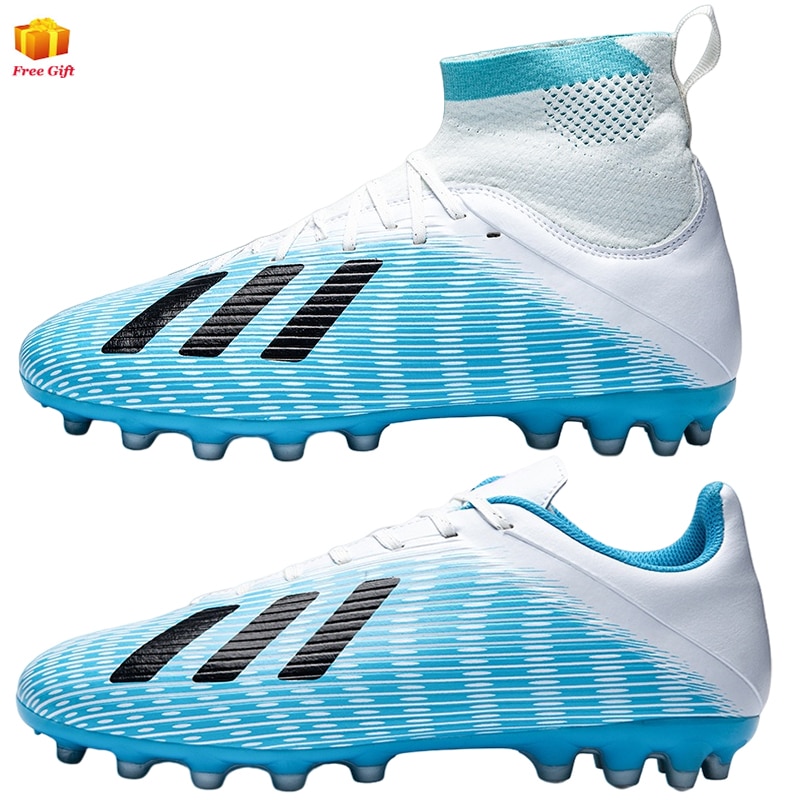 2021 New High-top Football Shoes Men's Indoor Professional Sports Shoes Summer Children's Football Shoes Outdoor Training Footba