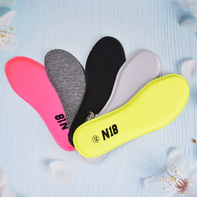 3 Pairs/Lot Memory Foam Shock Absorption Insole Foot Massage Insole For Man And Women Casual Shoes Plantar Fasciitis Heel Insole