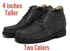 4 inches Men Height increasing Sports Athletic Elevator shoes size 9 10 11