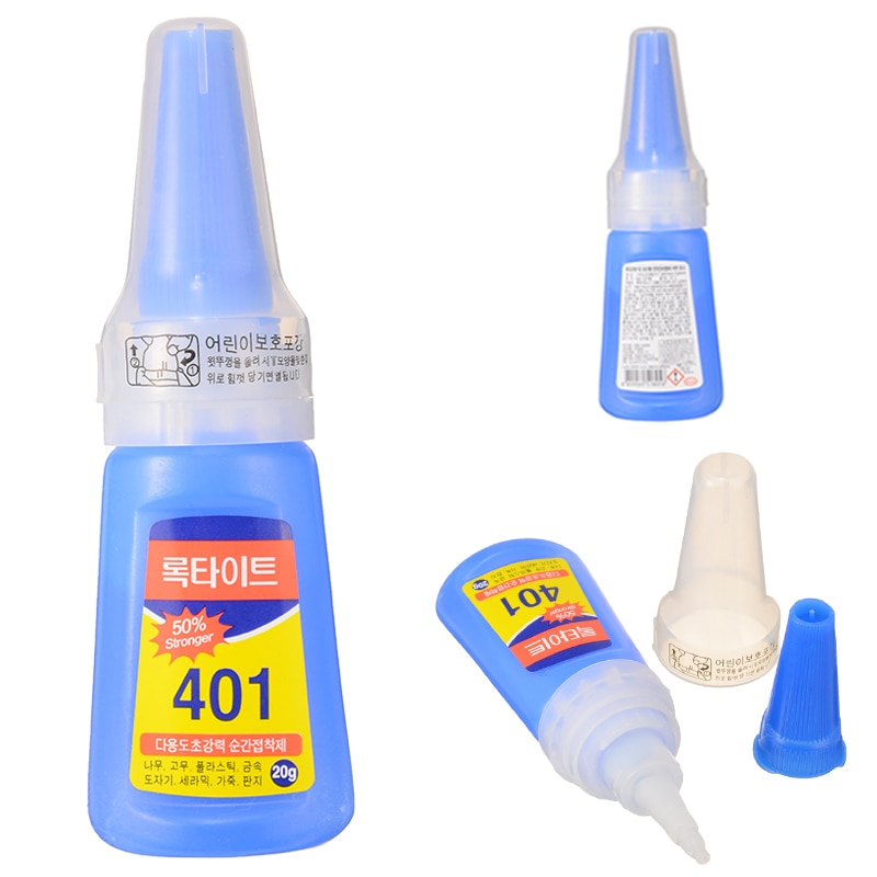 401 Multi-purpose Adhesive Glue Stronger Super Instant Glue Shoes Toys Hardware Universal Repair Glue