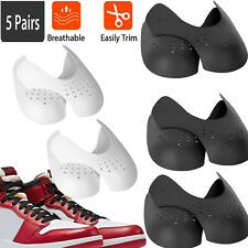 5 Pair Sneaker Shoe Anti Crease Protector Decreaser Toe Force Creasing Support