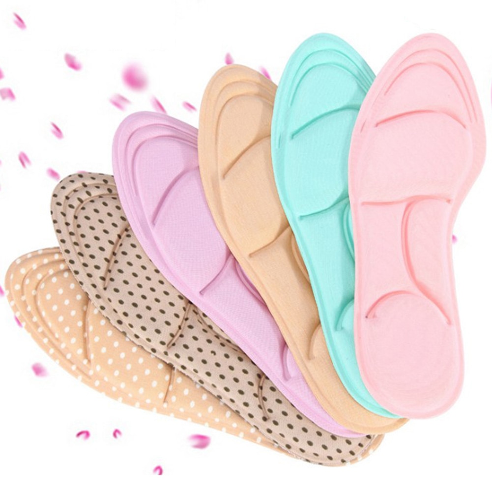 5D Sponge Pad Arch Bow Casual Sports Shoes Insoles Arch Support Orthopedic Pads Massage Pads Feet Care Sole Shoe Accessories