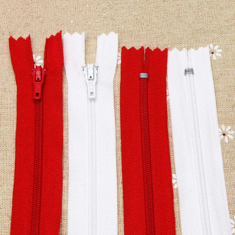 5X Zipper for sewing Assorted Dress Upholstery Craft Nylon Metal Closed Open Ended Zips Repair