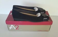 A2 by Aerosoles Trend Book Women's Slip-On Flat Shoes, Size 6.5 M - Grey, Black
