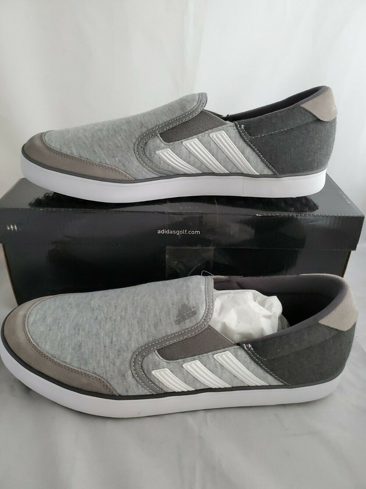 Adidas Adicross SL Men's Golf Shoes Walking Gray Size 12 Med Q44565 NEW