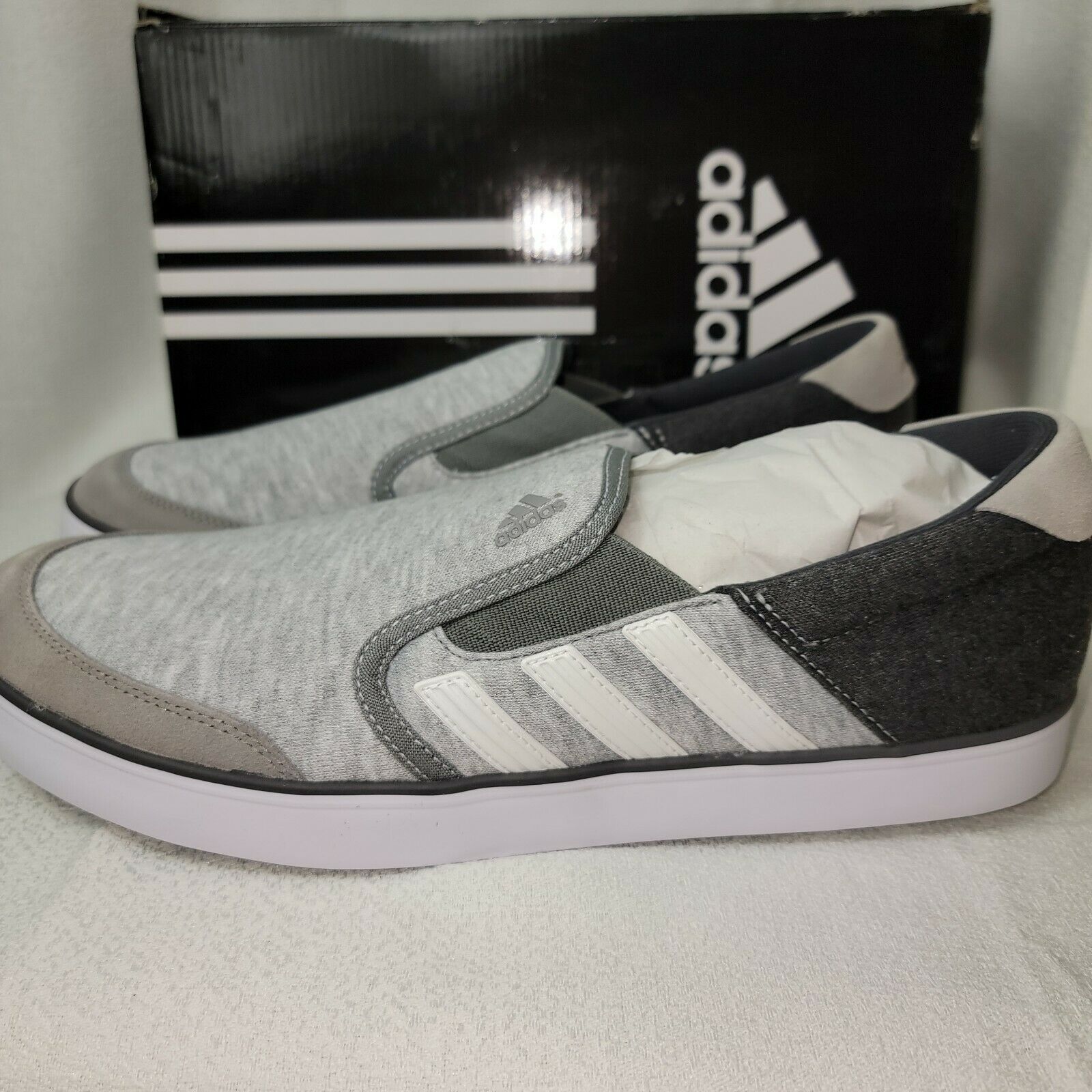 Adidas Adicross SL Men's Golf Shoes Walking Spikeless Gray Size 12 Med Q44565