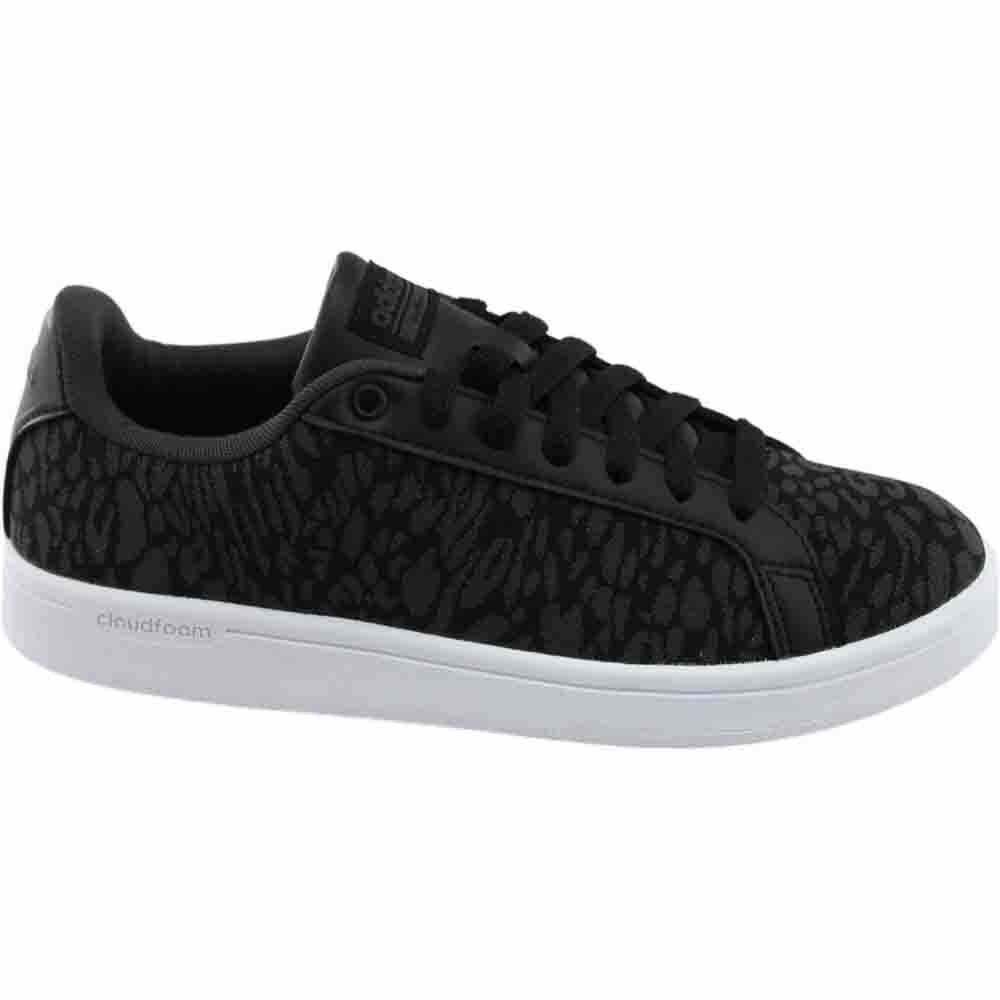 adidas Cloudfoam Advantage Cl Womens Sneakers Shoes Casual - Black - Size