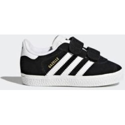 Adidas - Core Black and Cloud White Gazelle Shoes for Kids - EU22/ UK5.5K
