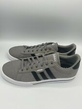 Adidas Daily 3.0 Sneakers Men's Skate Shoes Gray/White Canvas Casual Sneaker NEW