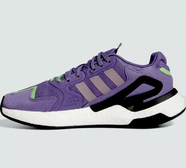 Adidas Day Jogger Originals women's sneakers shoes size 10 purple/green FW4827