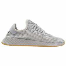 adidas Deerupt Runner Lace Up Mens Sneakers Shoes Casual - Grey