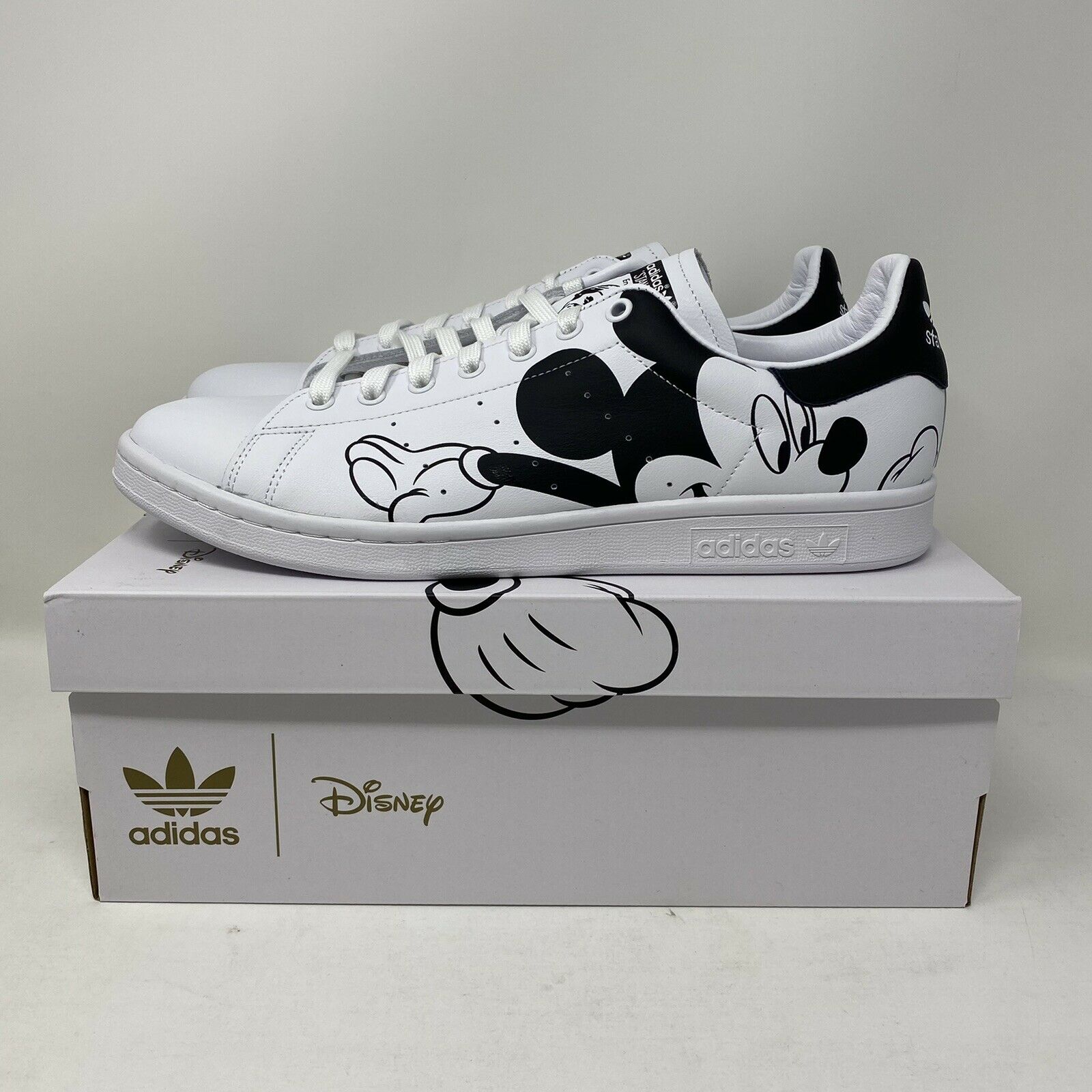 Adidas Disney Mickey Mouse Size US 11 Stan Smith Shoes FW2895 Brand New In Hand