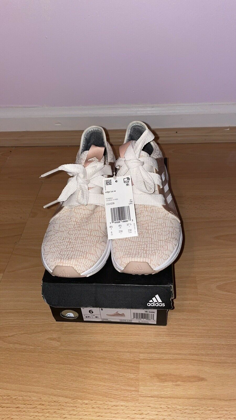 Adidas Edge Lux Women’s Shoes - (Size 6/Ash Pearl)