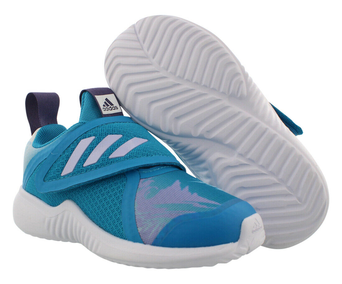 Adidas Forta Run X Frozen Cf Baby Girls Shoes Size 4, Color: Bold Aqua/Purple