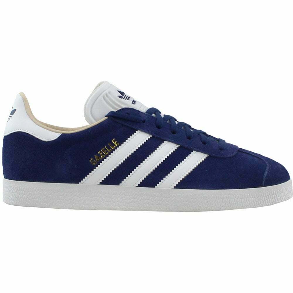 adidas Gazelle Lace Up Womens Sneakers Shoes Casual - Blue - Size 6 B