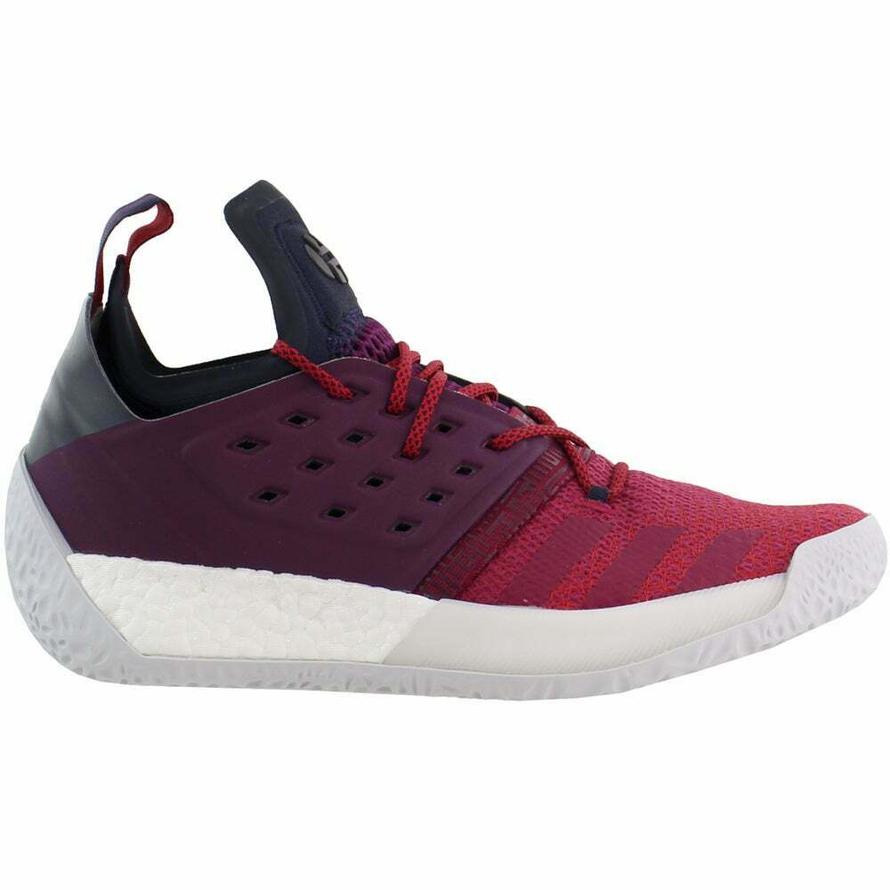 adidas Harden Vol. 2 Mens Basketball Sneakers Shoes Casual - Pink,Purple -