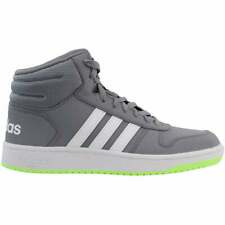 adidas Hoops Mid 2.0 High - Kids Boys Sneakers Shoes Casual - Grey - Size