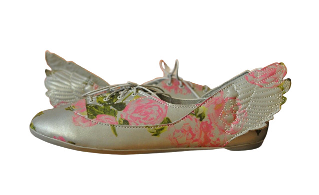 Adidas JS WINGS EASY5 FLOR Women's Espadrilles Shoes Size 8 Gray/Pink/Green