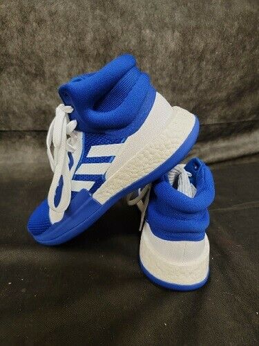 Adidas Marquee Boost Basketball Shoes G26745 Royal Blue/White Sz 11
