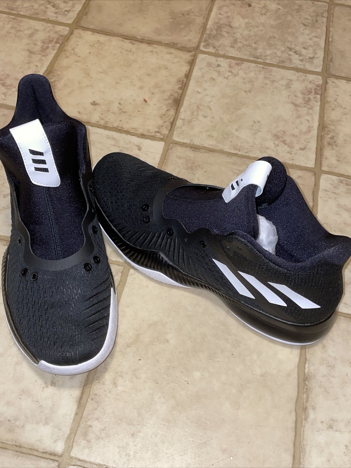 Adidas Men Basketball Shoes Size 16 Medium Width Never Worn Needs Laces No Box