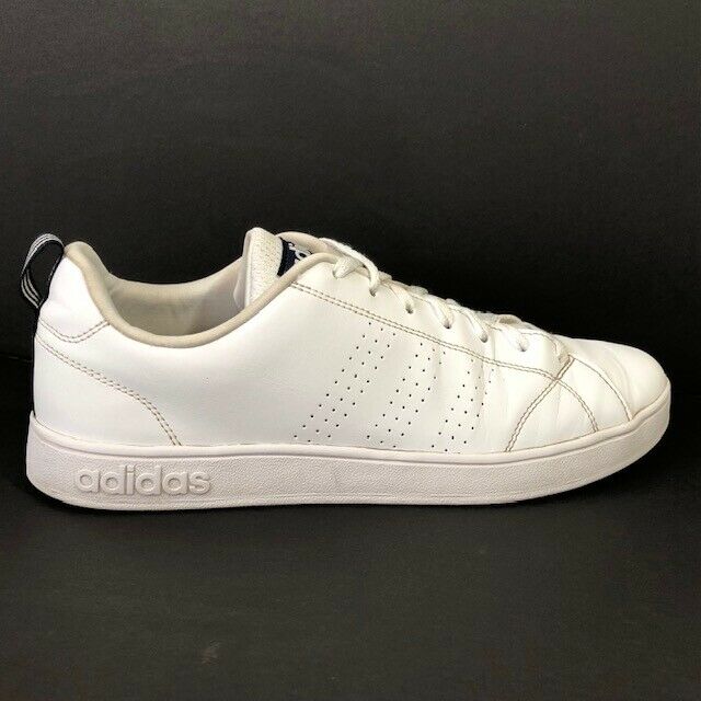 Adidas Men's Advantage Clean VS Sneakers White Size 10.5 F99252 Court Shoes
