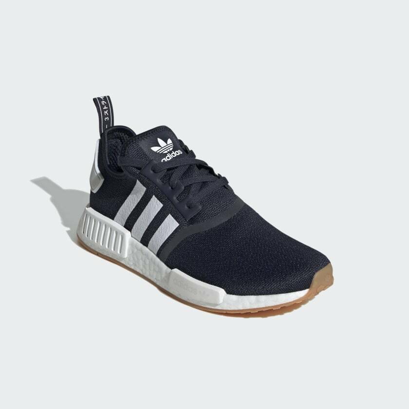 Adidas NMD R1 Running Shoes Navy Blue/White (G55574) Size Men's 6 / Women's 7
