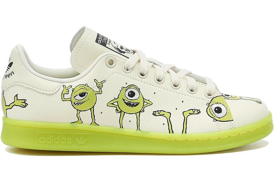 Adidas Original X Disney Stan Smith Size 9 Shoes “Monster Inc’s” Mike FZ2706