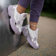 Adidas Originals Falcon Zip Leather Purple EF1953 Women Lifestyle Running Shoes