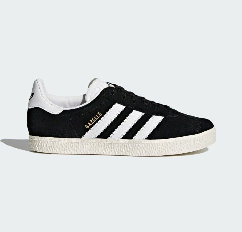 ADIDAS ORIGINALS GAZELLE SHOES SNEAKERS BLACK BB2502 YOUTH SIZE 6