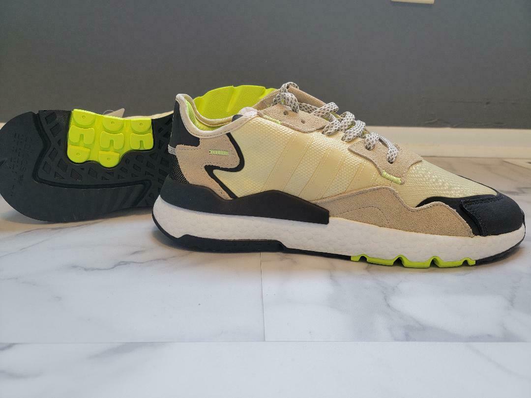 Adidas Originals Nite Jogger Men's shoes size 13 easy yellow/core black EE5868