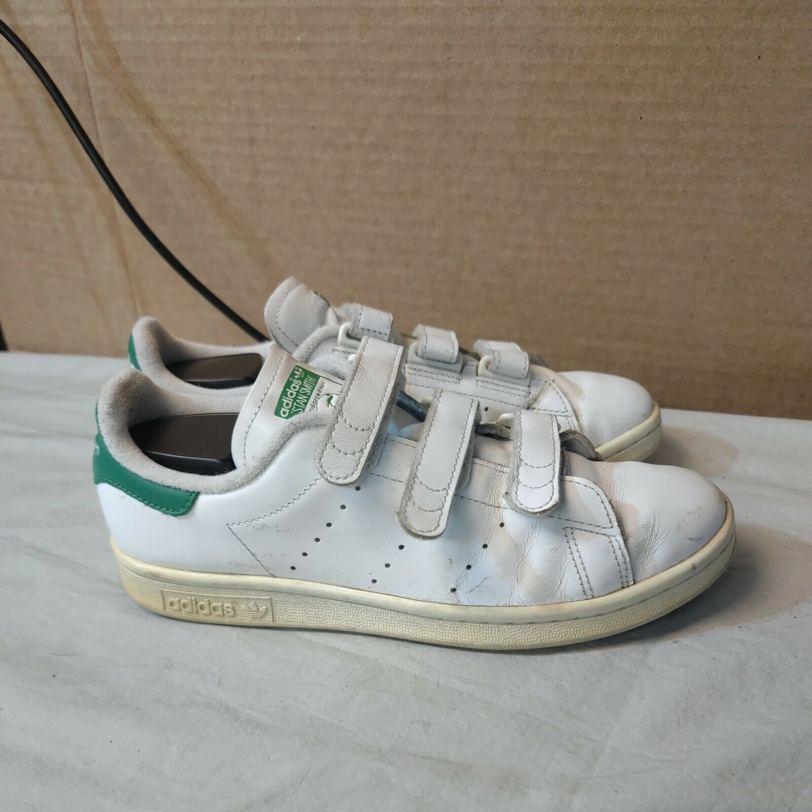 Adidas Originals STAN SMITH CF NIGO (BAPE)  White Green Shoes Mens 6.5