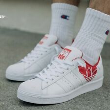 Adidas Originals Superstar Men's Athletic Trainers Casual Sneaker White Shoe