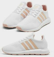 Adidas Originals Swift Run Women's Running Casual Shoes White/Vapor Pink FW7685