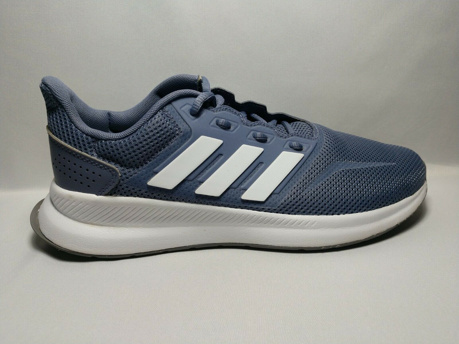 Adidas RunFalcon Raw Indigo, Men's 8.5, Running Athletic Shoes , No Insoles