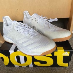 Adidas Shoes | Adidas Crazyflight Bounce 3 Volleyball Shoes Size 13 Women | Color: Tan/White | Size: 13