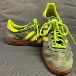 Adidas Shoes | Adidas Handball Spezial Shoes | Color: Green/Yellow | Size: 7.5
